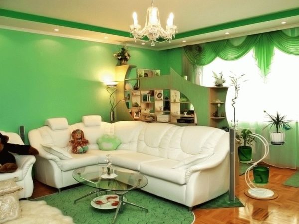 Зелёная гостиная 
