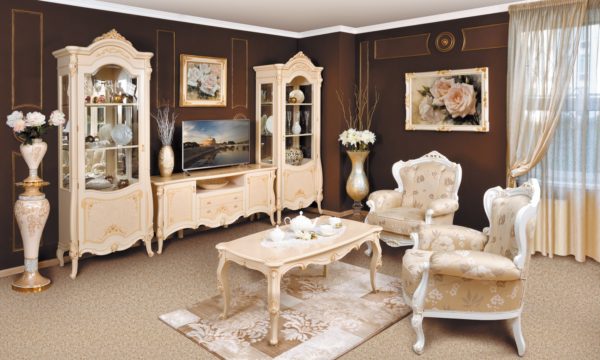Красивая классическая мебель 